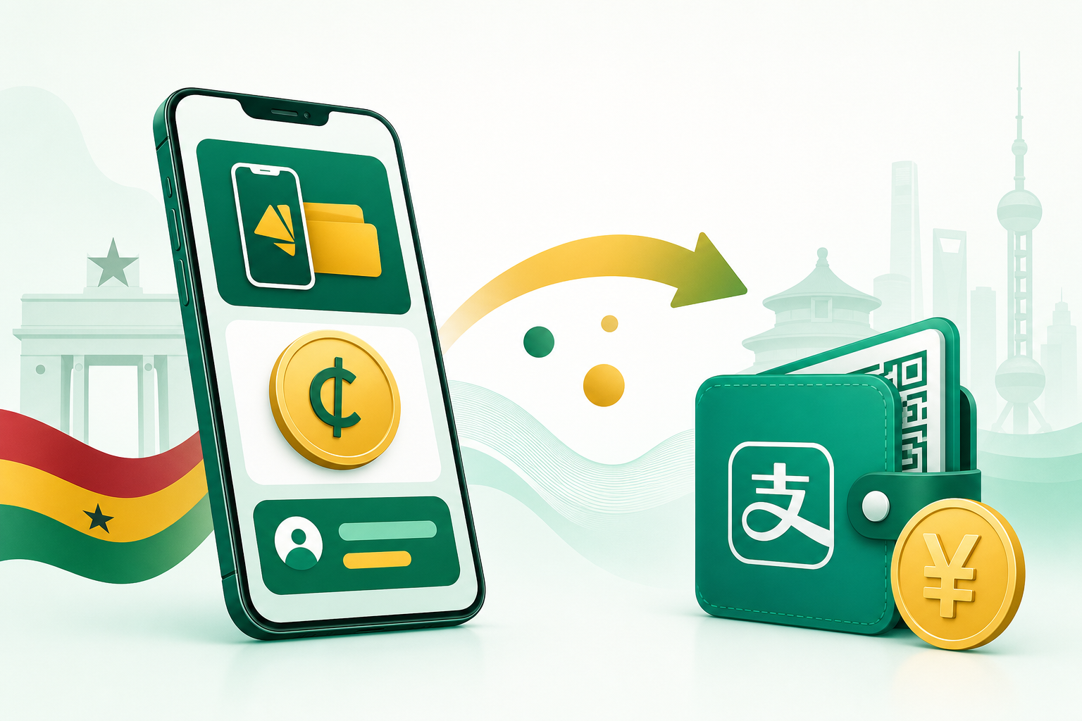 Pay with mobile money, receive RMB on Alipay